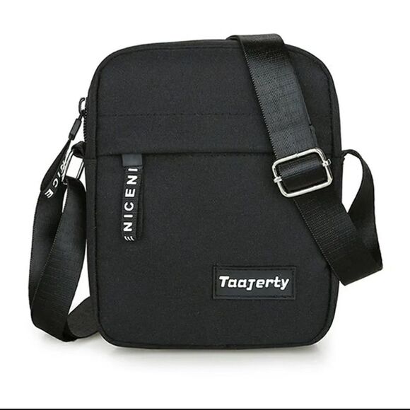 Men's Casual Outdoor Nylon Shoulder Bag - Picture 1 of 7